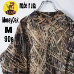 usa古着 MOSSYOAK ロンT M リアルツリー柄　 90s