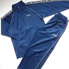 Kaepa★ジャージ 上下 セット★濃紺ストライプ　大きめ150cm（160位）