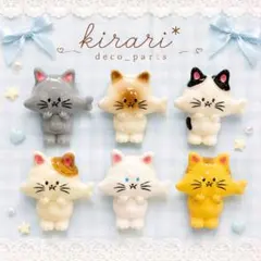 No.280　ハンドメイドパーツ　デコパーツ　カボション　ねこ　三毛猫　ぶち No.280 ハンドメイドパーツ デコパーツ カボション ねこ 三毛猫 ぶち