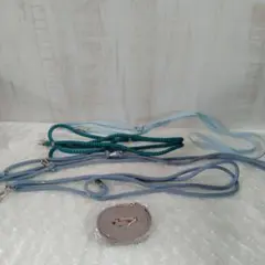 m70 スマホショルダーストラップ 5本セット ベージュ　水色　青　緑