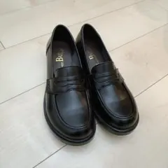 BellaSofa 黒 ローファー 25.5cm