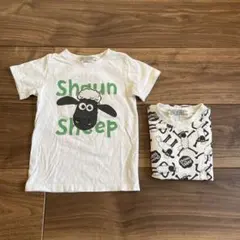 SHAUN THE SHEEP ロンTとtシャツ セット　110