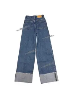 新品　ZARA デニムパンツ　ストレート　TRFサイズEUR32のサムネイル