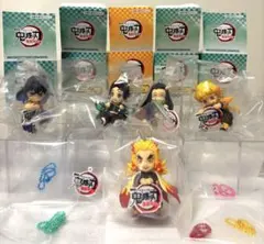 劇場版 鬼滅の刃 無限列車編 チャーム付きフィギュア 全4種 + 煉獄杏寿郎