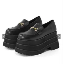 GRL 厚底ローファー　zr1488 23.0cm