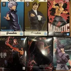 新品未開封】呪術廻戦 フィギュア6体 宿儺 魔虚羅 伏黒 直哉 脹相