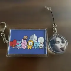 BTS BT21 キーホルダー 2個セット　両面タイプ