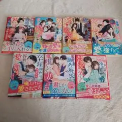 ベリーズ文庫　11月７冊セット