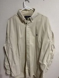 Ralph Lauren BLAKE 長袖シャツ ベージュ L