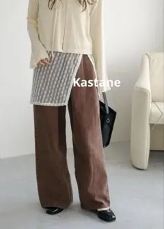 【Kastane】レースラップスカート＊free＊ホワイト