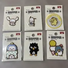 サンリオ　刺繍ワッペン　6種類セット