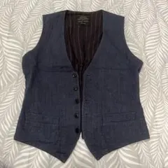 UNITED ARROWS ダークブルー ベスト