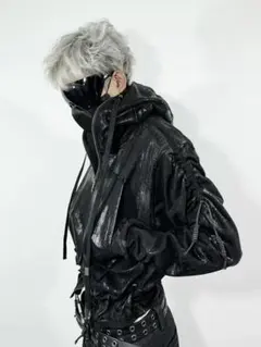 Rosen Kreuz】 CROPPED 2WAY FUR HOOD MA-1 - メルカリ