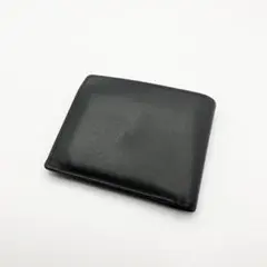 ブラックレザー三つ折り財布 金運 開運 おしゃれ 即納 人気 お得