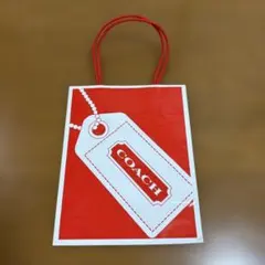 【即日発送】 COACH ショッパー 紙袋　コーチ　ショップ袋　ラッピング