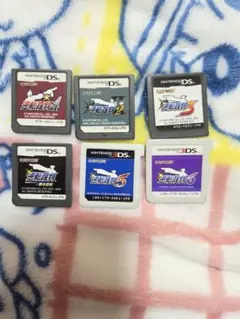 逆転裁判シリーズ ソフト6本セット　ソフトのみ