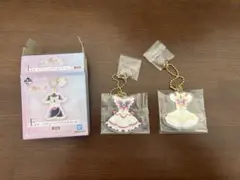 プリキュア　一番くじ　E賞　コスチュームアクリルチャーム　2種セット