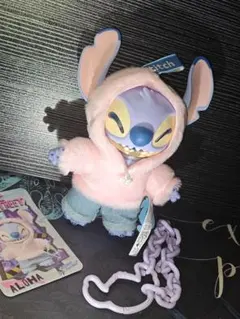 スティッチ GenZストリート ALOHA ピンク フィギュア