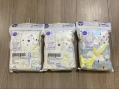 ベビー肌着 2枚組×3セット 50-70サイズ