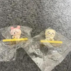 ちいかわ　松屋　コラボ　フィギュア　ラッコ先輩　カニちゃん　2個セット