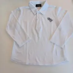 COMME CA ISM ホワイトポロシャツ 100cm
