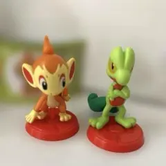 チョコエッグ ポケットモンスター 旅立ちの3匹 キモリ　ヒコザル