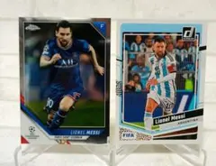 リオネル・メッシ アルゼンチン 等 計2枚セット topps panini