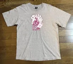 old stussy Tシャツ サイズＸＬ　DJプリント　紺タグ
