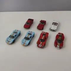 ミニカー　スーパー、レースカー　7台セット