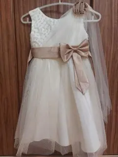 アイボリー フォーマルドレス