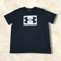 み*ず様 アンダーアーマー プリントロゴ Tシャツ ブラック 黒 XXL