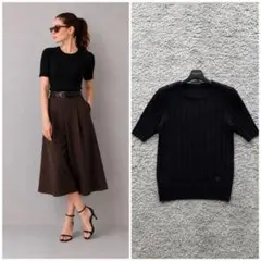 フォクシー 38 黒 41268 ニットのサムネイル