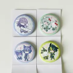 にじさんじ Dytica サンリオキャラクターズ ランダムキラキラ缶バッジ