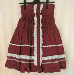 Cornet 前開きハイウエストスカート　懐古ロリィタ Cornet 前開きハイウエストスカート 懐古ロリィタ VM ハイ