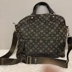 【美品】russet（ラシット）2WAY モノグラム トートバッグ