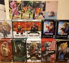 【新品未開封】呪術廻戦 ヒロアカ NARUTO フィギュア 13点 まとめ売り フィギュアまとめ売り ヒロアカ NARUTO ドラゴンボール 呪術廻戦