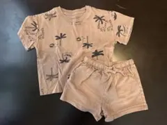 H&M Tシャツショートパンツ セット 110-120