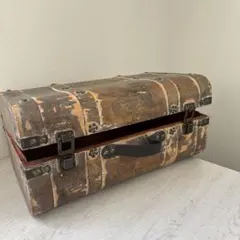 アンティーク　キャリーケース　収納　ウェルカムボード　インテリア　宝箱　箱
