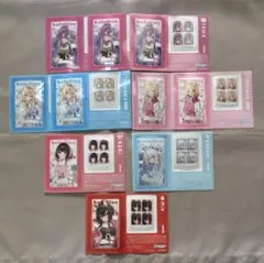 ホロライブ クリアシート 10枚　コンプリート+4枚　　ローソンコラボ　未使用