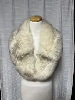 SAGA FOX サガフォックス　ホワイトファー襟