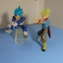 ドラゴンボール　HG ガチャフィギュア ベジータ トランクス 2体セット