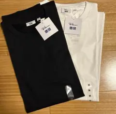 UNIQLO x Ron Herman Tシャツ 白黒2枚組 M