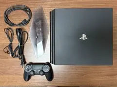 PS4 Pro (CUH-7200B)本体 コントローラー・縦置きスタンドセット