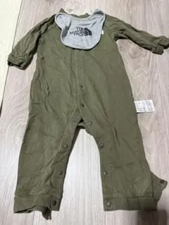 THE NORTH FACE オリーブ色ロンパース　80cm