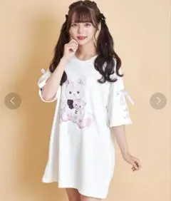 Secret Honey シークレットハニー バブくまうさぎビッグTシャツのサムネイル