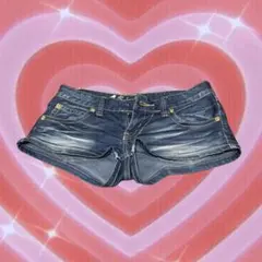 y2k baby shoop ショートパンツ　デニム　ホットパンツ