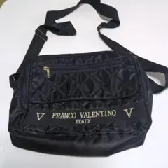 FRANCO VALENTINO ショルダーバッグ ブラック