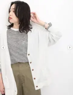 サマンサモスモスブルー カーディガン