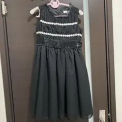 キャサリンコテージ　ドレス　130 黒　発表会　ワンピース　結婚式　ピアノ