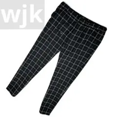定価3万 wjk stretch 2-silhouette checkパンツXLのサムネイル